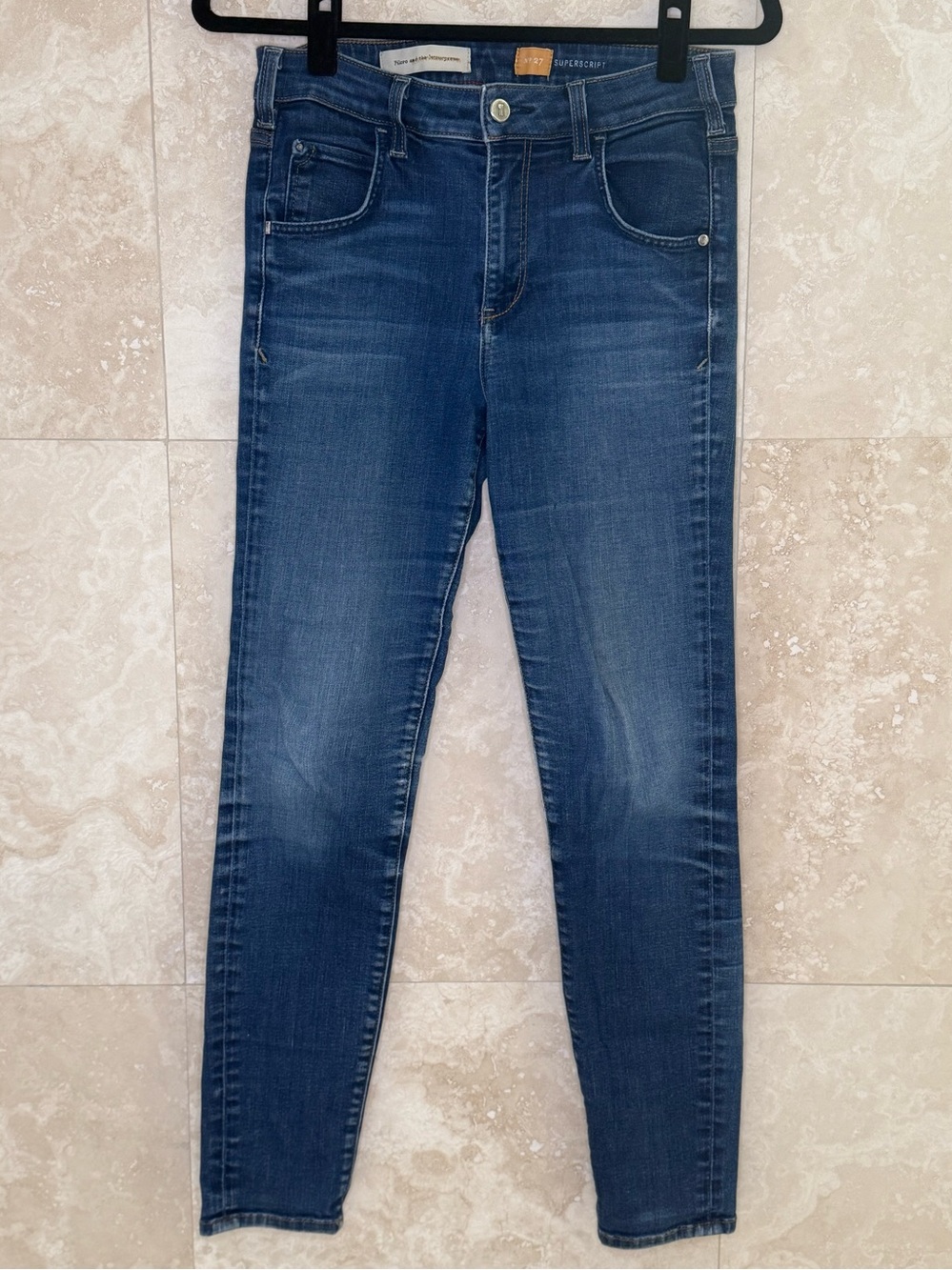 Pilcro and the Letterpress Superscript Jeans Size 27